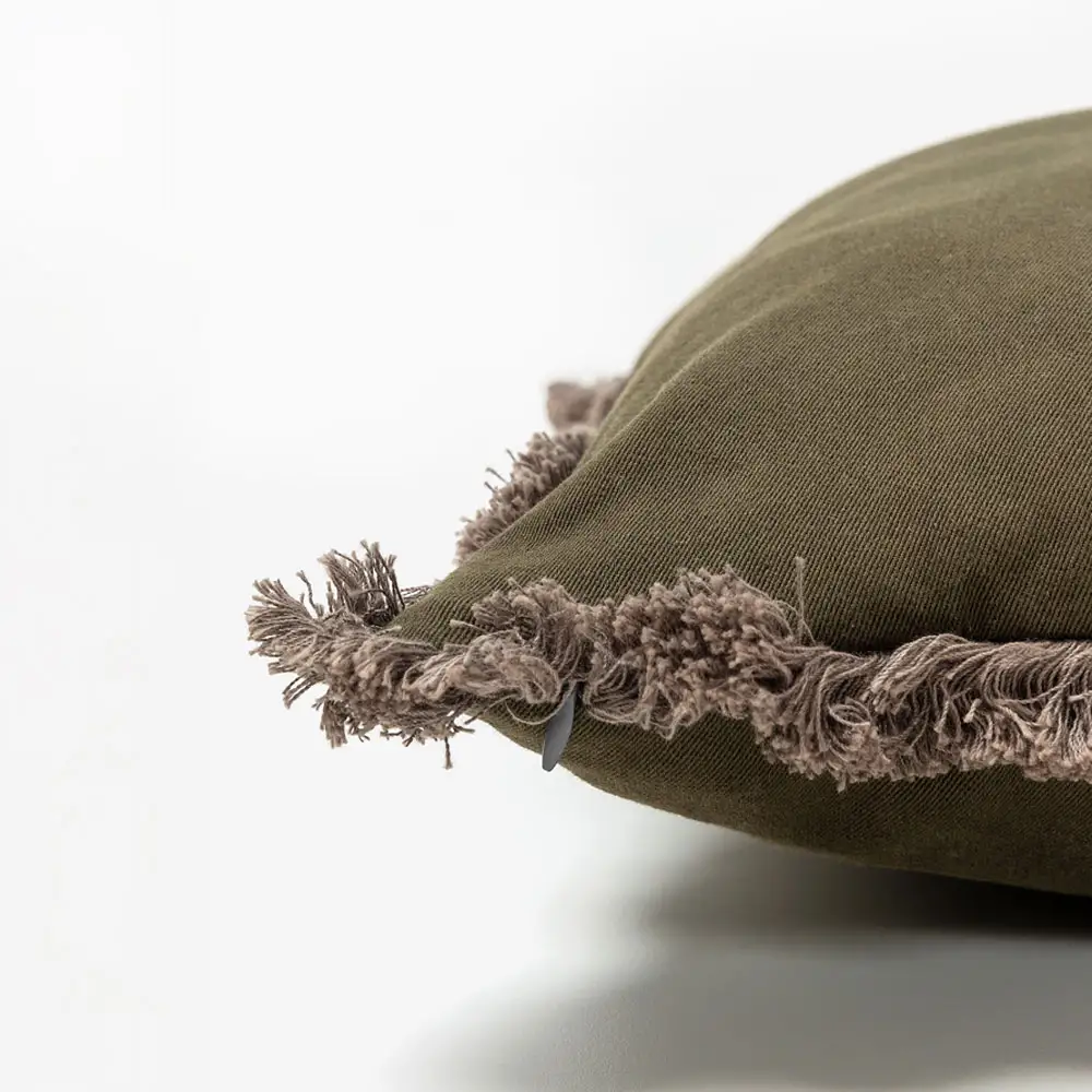 LIBERTA OLIVEN ΔΙΑΚΟΣΜΗΤΙΚΟ ΜΑΞΙΛΑΡΙ 45x45cm ΥΦΑΣΜΑ ΛΑΔΙ POLYESTER