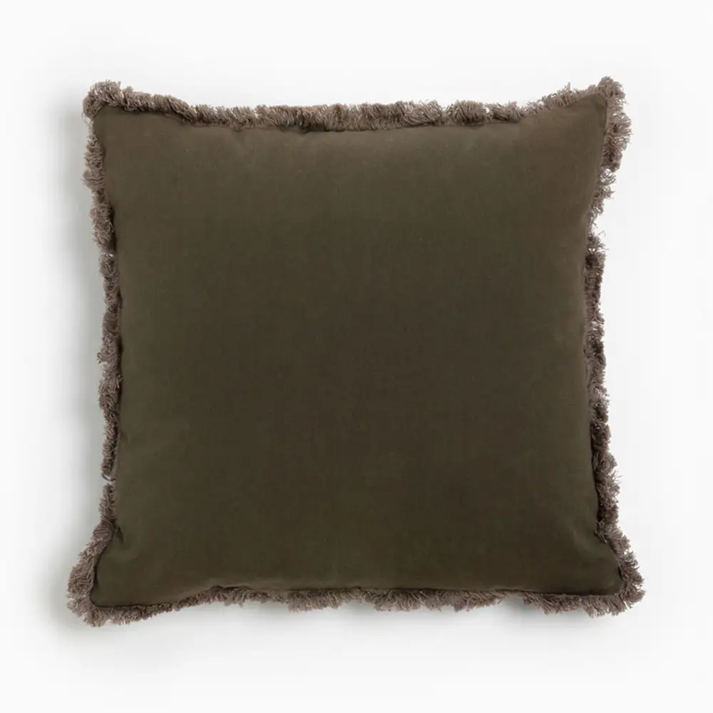 LIBERTA OLIVEN ΔΙΑΚΟΣΜΗΤΙΚΟ ΜΑΞΙΛΑΡΙ 45x45cm ΥΦΑΣΜΑ ΛΑΔΙ POLYESTER