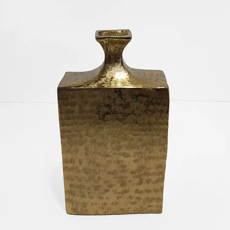 LIBERTA FLASCHE ΒΑΖΟ 19x10x36cm ΑΛΟΥΜΙΝΙΟ ΧΡΥΣΟ