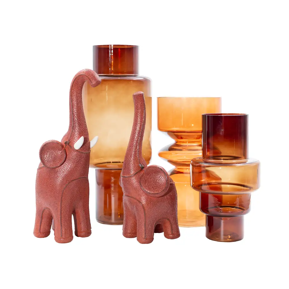 LIBERTA CULTURE ΒΑΖΟ 14x14x26cm ΓΥΑΛΙ ΜΕΛΙ