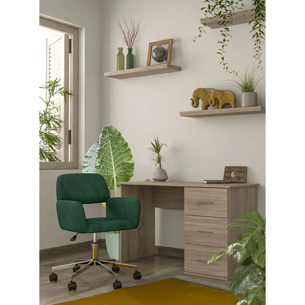 LIBERTA JARDIN ΜΠΟΥΚΑΛΑ 9x9x26cm ΓΥΑΛΙ ΚΙΤΡΙΝΟ