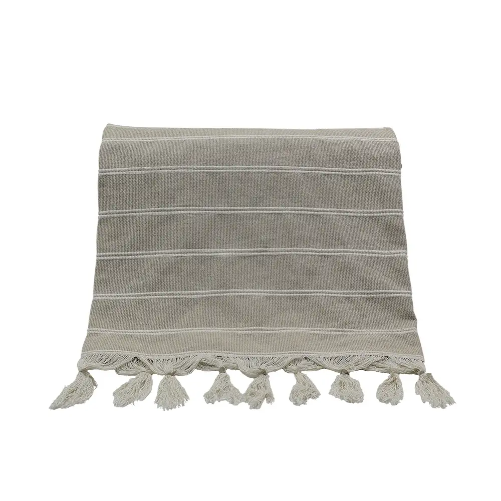 LIBERTA AMMOS 2 ΡΙΧΤΑΡΙ ΔΙΑΚΟΣΜΗΤΙΚΟ 150x210cm ΒΑΜΒΑΚΙ ΜΠΕΖ ΛΕΥΚΟ