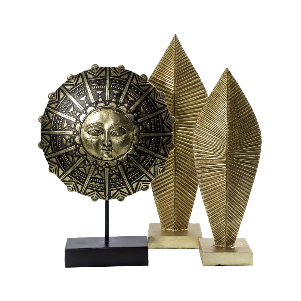 LIBERTA OSIRIS ΔΙΑΚΟΣΜΗΤΙΚΟ TOTEM 28x8x40cm POLYRESIN ΜΠΡΟΝΖΕ ΜΑΥΡΟ ΜΕΤΑΛΛΟ