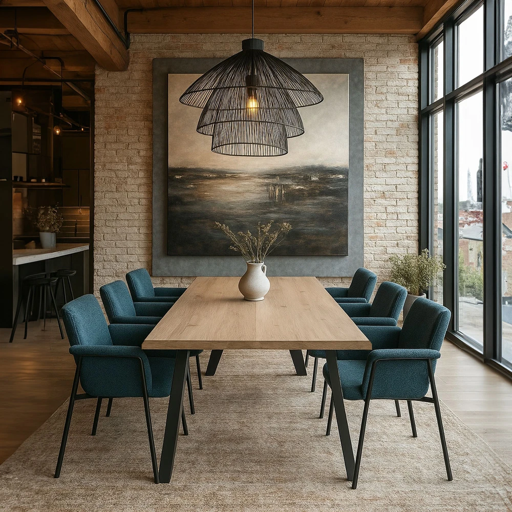 LIBERTA BRICK-URBAN ΤΡΑΠΕΖΙ ΦΥΣΙΚΟ 180x90x75