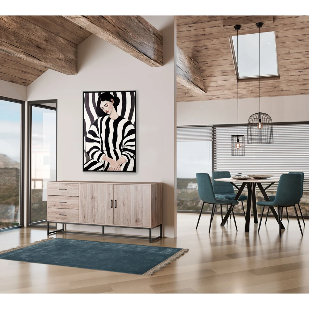LIBERTA NATURE ΤΡΑΠΕΖΙ OAK 120x120x75