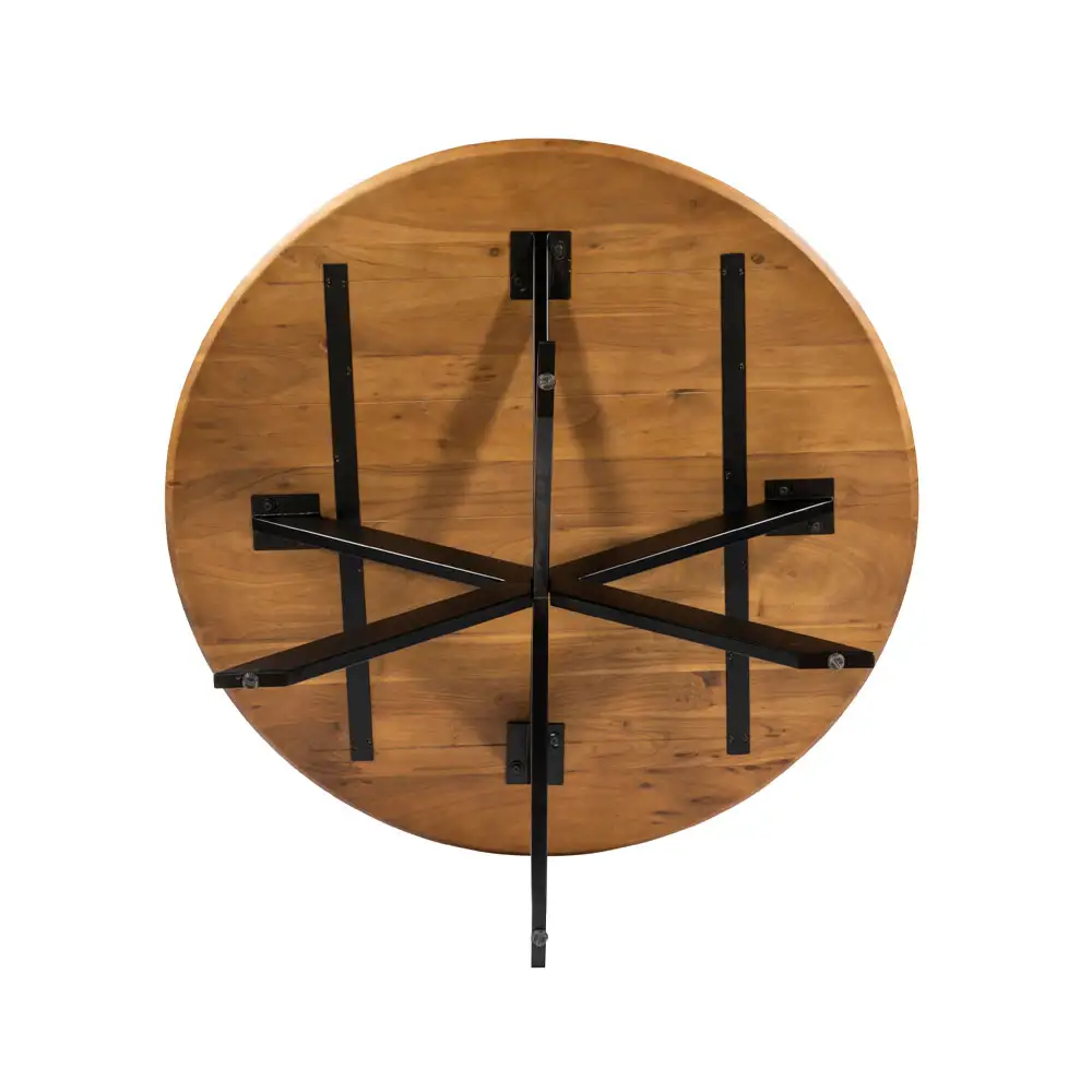 LIBERTA ARCO ΤΡΑΠΕΖΙ ΚΑΡΥΔΙ 130x130x77cm