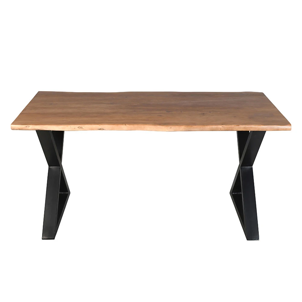 LIBERTA MINGLE ΤΡΑΠΕΖΙ ΚΑΡΥΔΙ ΜΑΥΡΟ 160x80x76 LIBERTA MINGLE ΤΡΑΠΕΖΙ ΚΑΡΥΔΙ ΜΑΥΡΟ 160x80x76