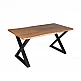 LIBERTA MINGLE ΤΡΑΠΕΖΙ ΚΑΡΥΔΙ ΜΑΥΡΟ 160x80x76 LIBERTA MINGLE ΤΡΑΠΕΖΙ ΚΑΡΥΔΙ ΜΑΥΡΟ 160x80x76