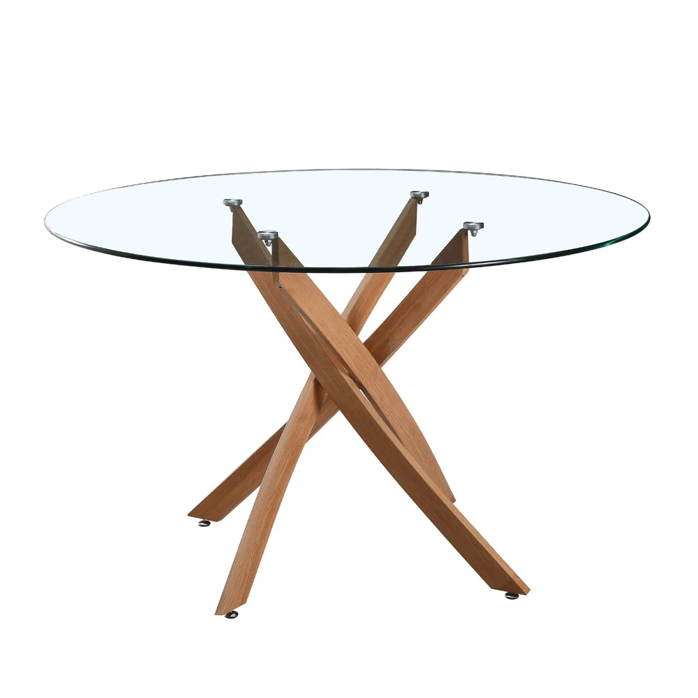 LIBERTA ETERNO ΤΡΑΠΕΖΙ ΔΙΑΦΑΝΟ 120x120x75