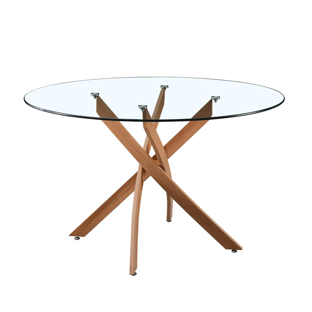 LIBERTA ETERNO ΤΡΑΠΕΖΙ ΔΙΑΦΑΝΟ 120x120x75