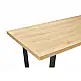 LIBERTA CUBIUS ΤΡΑΠΕΖΙ ΦΥΣΙΚΟ 200x100x76cm