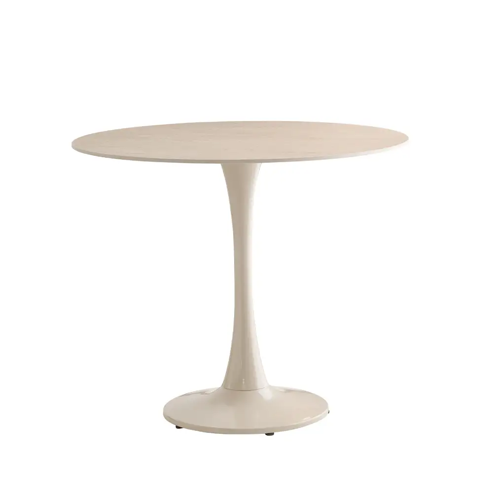 LIBERTA KNOT ΤΡΑΠΕΖΙ ΡΟΤΟΝΤΑ OAK 90x90x75cm