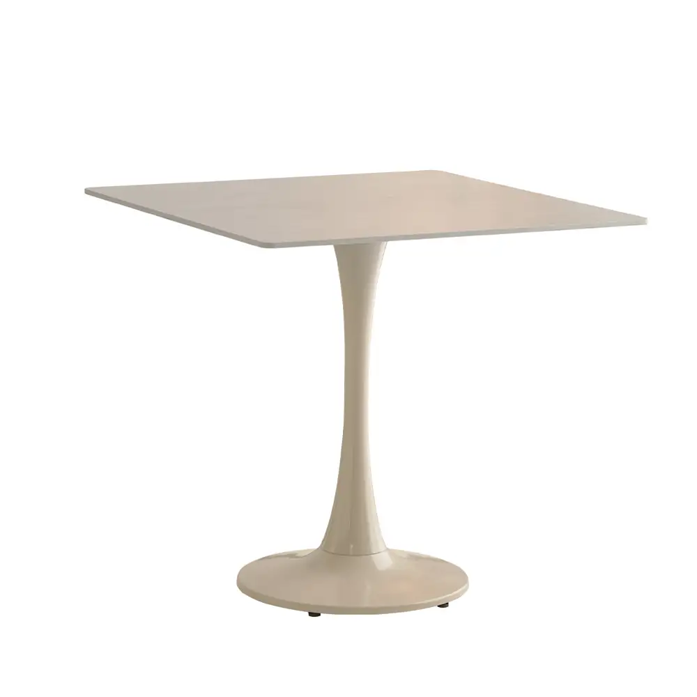 LIBERTA PIETRA ΤΡΑΠΕΖΙ CREAM 80x80x75cm