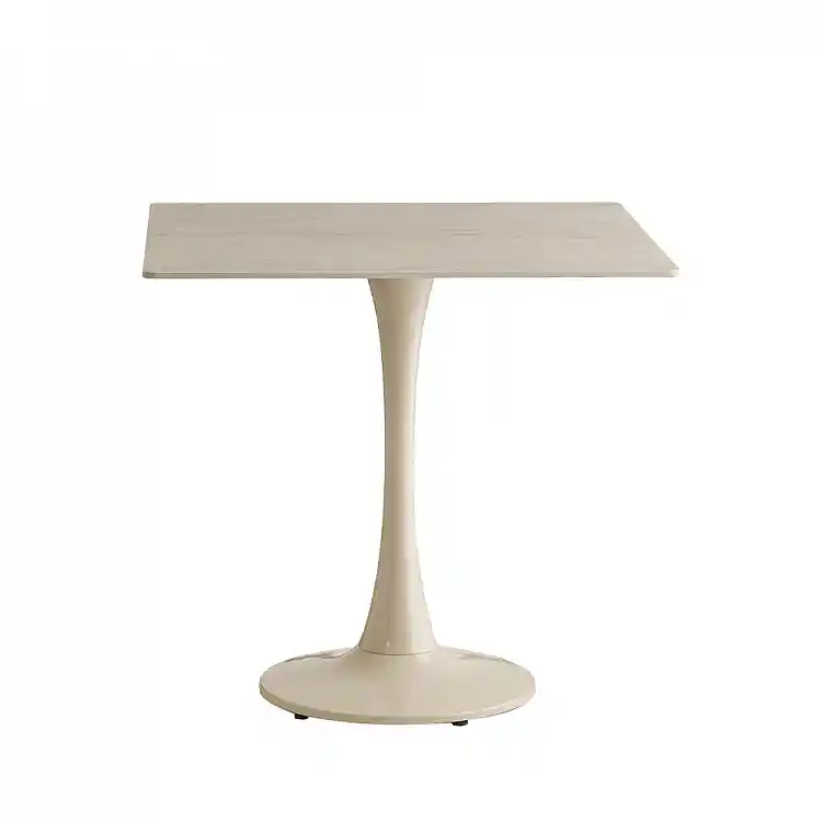 LIBERTA PIETRA ΤΡΑΠΕΖΙ CREAM 80x80x75cm