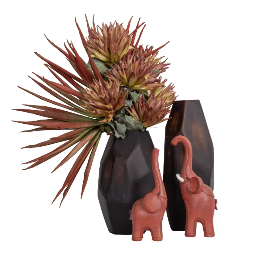 LIBERTA BARRY ΒΑΖΟ 19x19x45cm ΓΥΑΛΙ ΣΟΚΟΛΑ