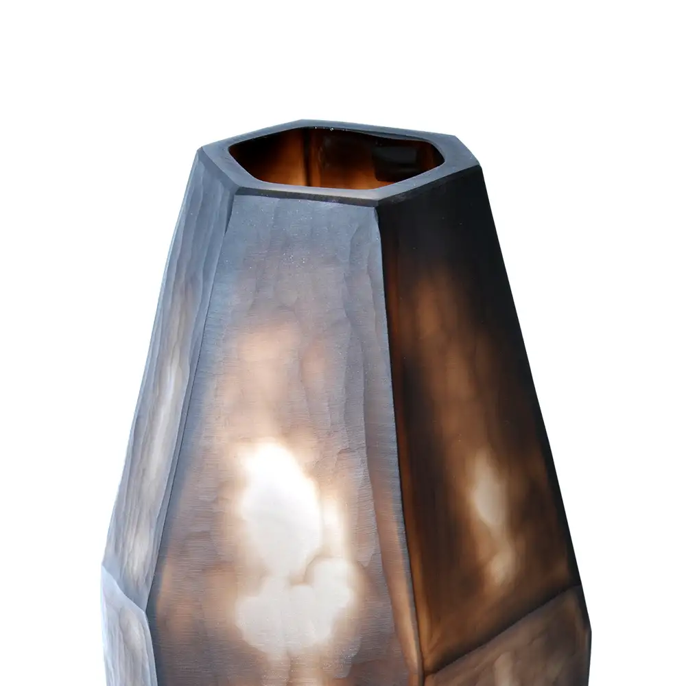 LIBERTA BARRY ΒΑΖΟ 19x19x45cm ΓΥΑΛΙ ΣΟΚΟΛΑ