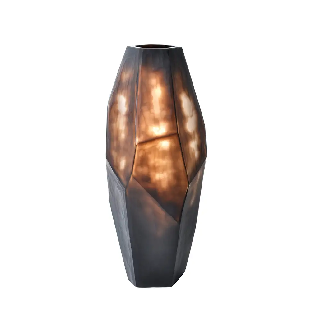 LIBERTA BARRY ΒΑΖΟ 19x19x45cm ΓΥΑΛΙ ΣΟΚΟΛΑ