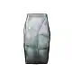 LIBERTA ROCHE GREY ΒΑΖΟ 17x13x31cm ΓΥΑΛΙ ΓΚΡΙ