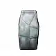 LIBERTA ROCHE GREY ΒΑΖΟ 17x13x31cm ΓΥΑΛΙ ΓΚΡΙ