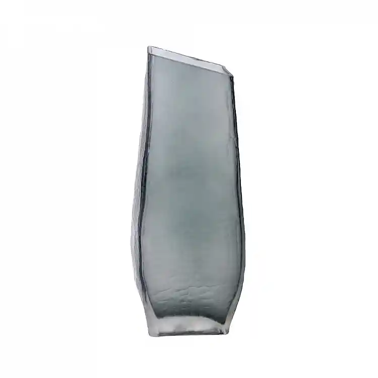 LIBERTA MEISSEL ΒΑΖΟ 15x9x40cm ΓΥΑΛΙ ΓΚΡΙ