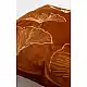 LIBERTA VENTALIA ΔΙΑΚΟΣΜΗΤΙΚΟ ΜΑΞΙΛΑΡΙ 45x45cm ΒΕΛΟΥΔΟ TERRACOTTA ΧΡΥΣΟ