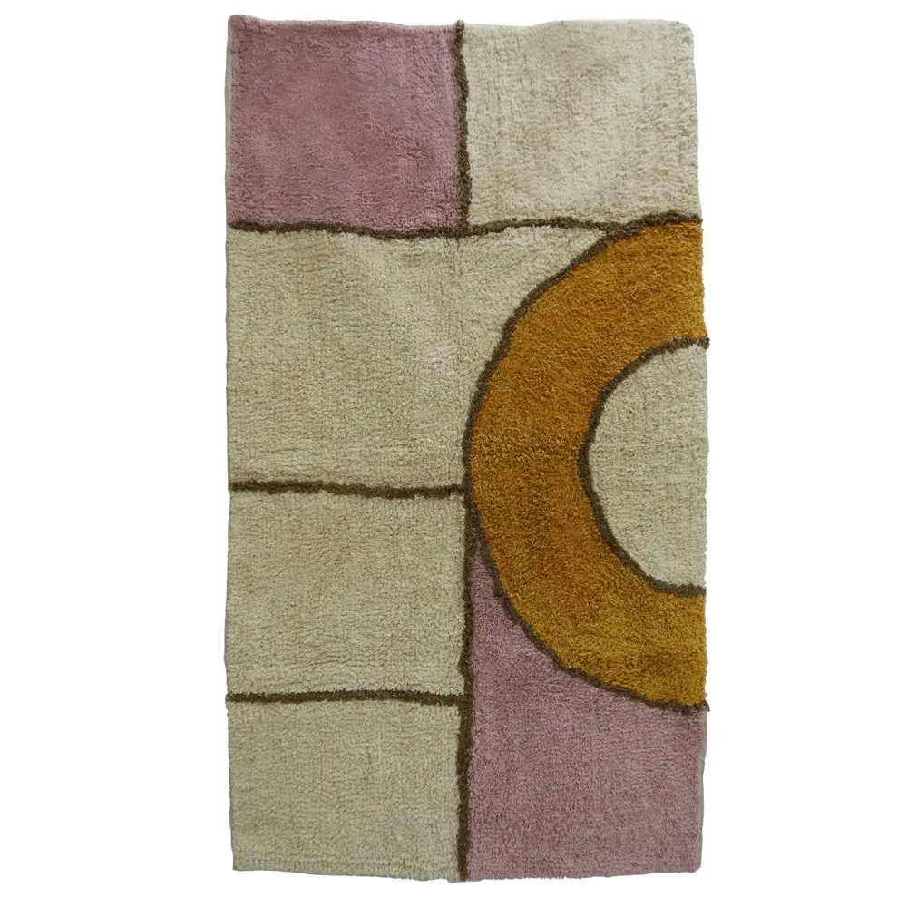 LIBERTA GEOMETRIC ΧΑΛΑΚΙ 60x90cm ΒΑΜΒΑΚΙ ΠΟΛΥΧΡΩΜΟ