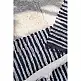 LIBERTA BOHO ΧΑΛΙ ΔΙΑΔΡΟΜΟΥ 70x150cm ΔΕΡΜΑ ΜΑΥΡΟ ΜΠΕΖ