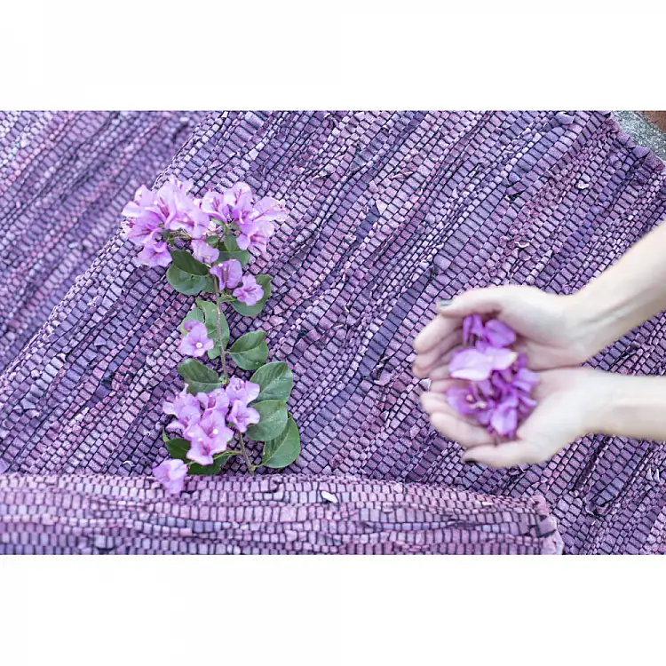 LIBERTA PLUM ΧΑΛΑΚΙ 60x90cm ΔΕΡΜΑ ΜΩΒ