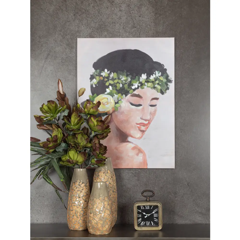 LIBERTA SPRING LADY ΠΙΝΑΚΑΣ ΔΙΑΚΟΣΜΗΣΗΣ 60x80x4cm ΚΑΜΒΑΣ ΠΟΛΥΧΡΩΜΟ