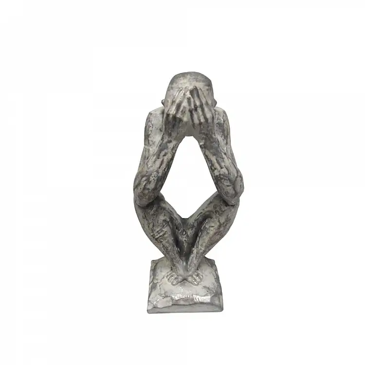LIBERTA PENSEI 3 ΔΙΑΚΟΣΜΗΤΙΚΗ ΦΙΓΟΥΡΑ 9x8x21cm POLYRESIN ΑΣΗΜΙ