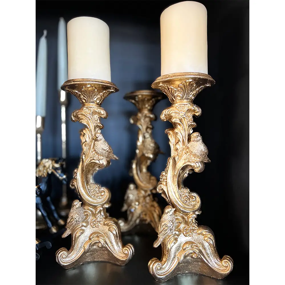 LIBERTA DULAD ΚΗΡΟΠΗΓΙΟ 14x13x30cm POLYRESIN ΧΡΥΣΟ