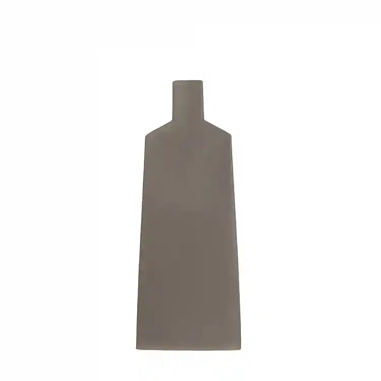 LIBERTA LUI ΒΑΖΟ 11x4x33cm ΚΕΡΑΜΙΚΟ ΓΚΡΙ ΜΑΤ