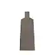 LIBERTA LUI ΒΑΖΟ 11x4x33cm ΚΕΡΑΜΙΚΟ ΓΚΡΙ ΜΑΤ