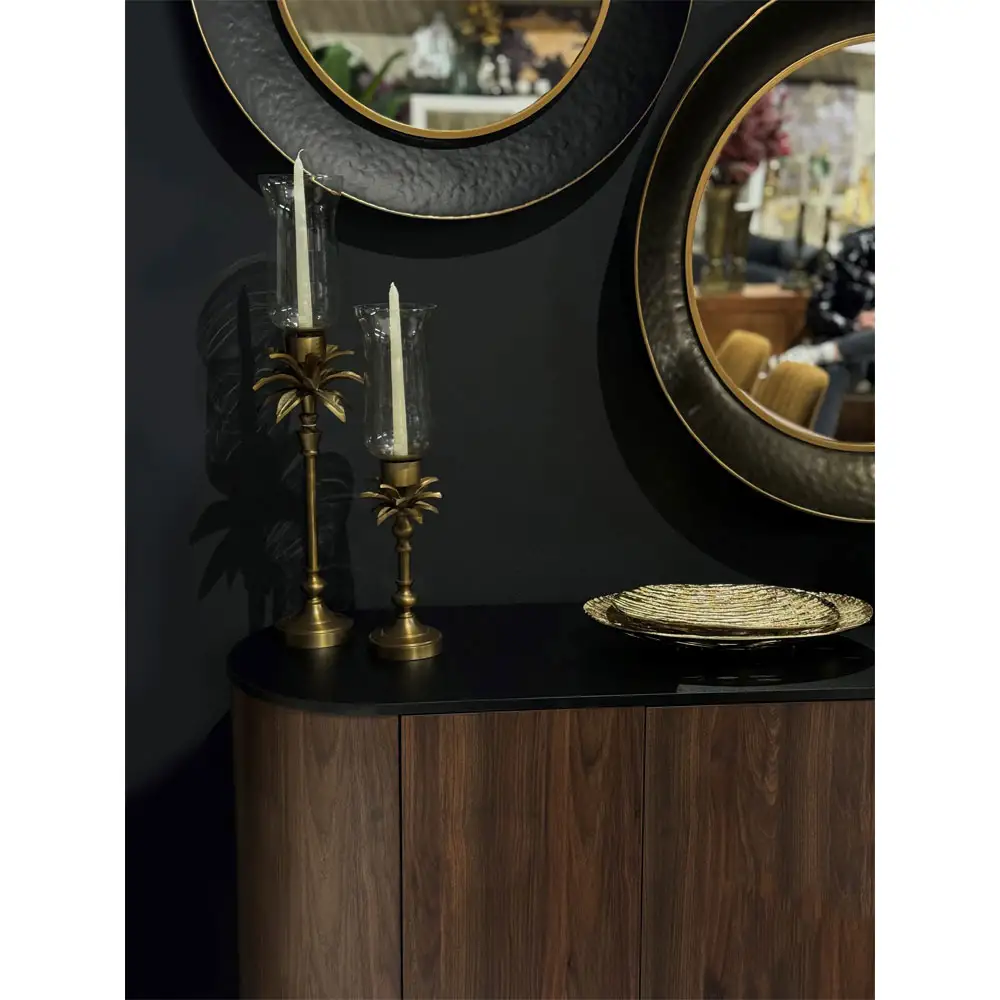 LIBERTA ANANIA 3 ΚΗΡΟΠΗΓΙΟ 14x14x79cm ΑΛΟΥΜΙΝΙΟ ΜΠΡΟΝΖΕ ΓΥΑΛΙ