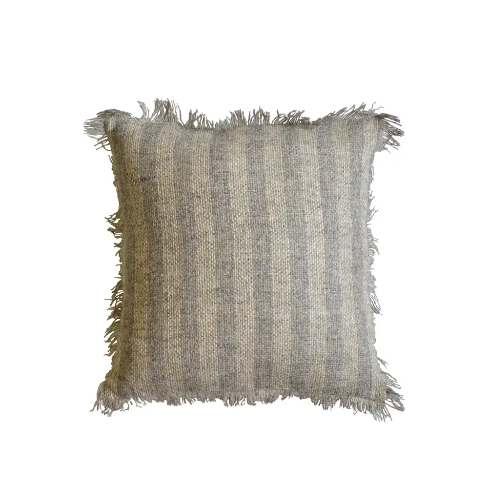 LIBERTA SABLE 4 ΔΙΑΚΟΣΜΗΤΙΚΟ ΜΑΞΙΛΑΡΙ 45x45cm ΒΑΜΒΑΚΙ ΜΠΕΖ ΚΑΦΕ