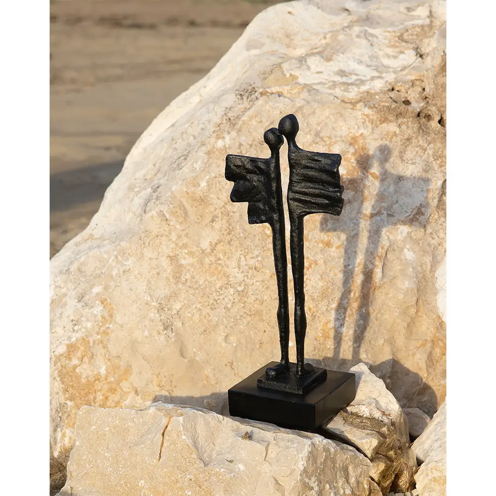 LIBERTA EROS ΔΙΑΚΟΣΜΗΤΙΚΗ ΦΙΓΟΥΡΑ 15x12x37cm POLYRESIN ΜΑΥΡΟ