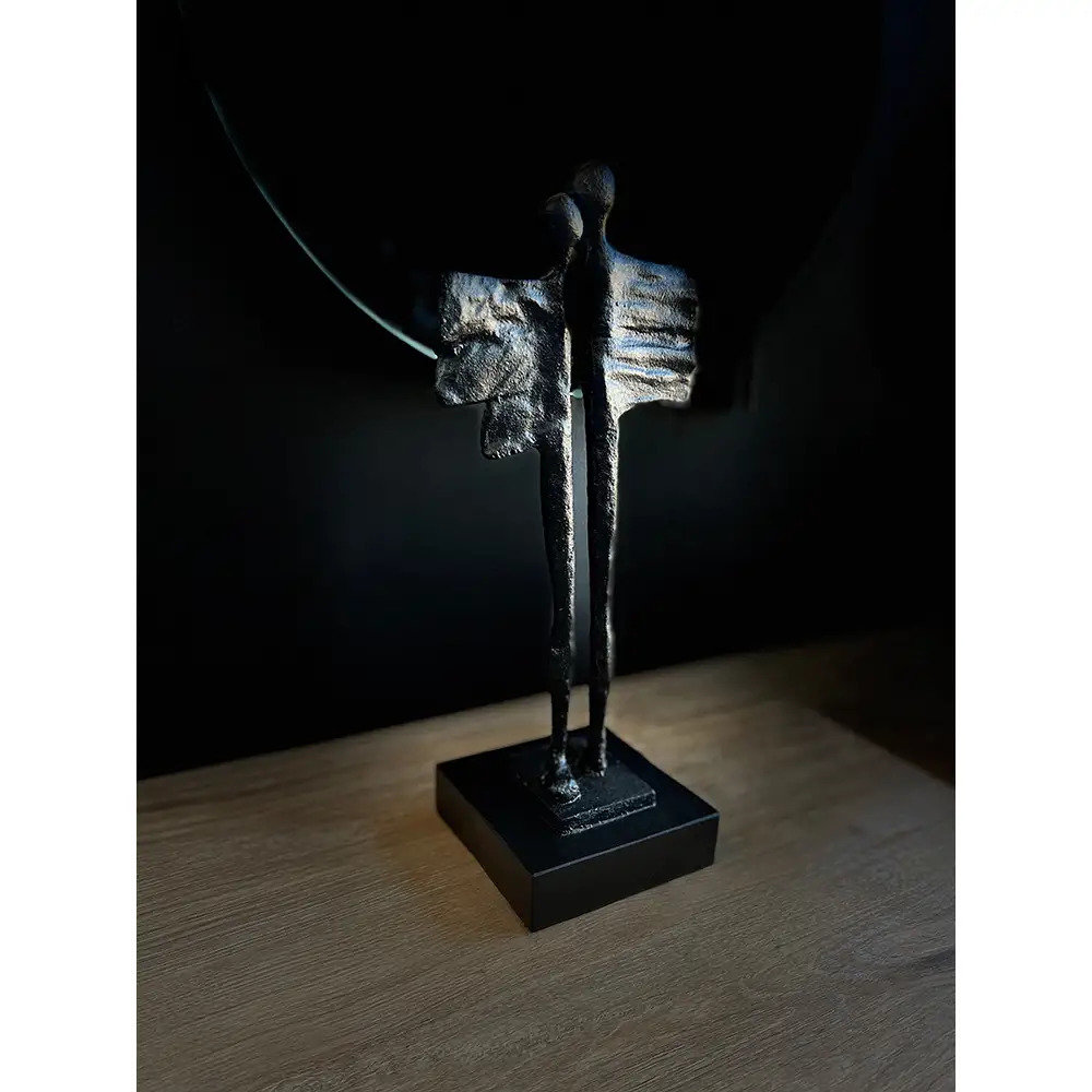 LIBERTA EROS ΔΙΑΚΟΣΜΗΤΙΚΗ ΦΙΓΟΥΡΑ 15x12x37cm POLYRESIN ΜΑΥΡΟ