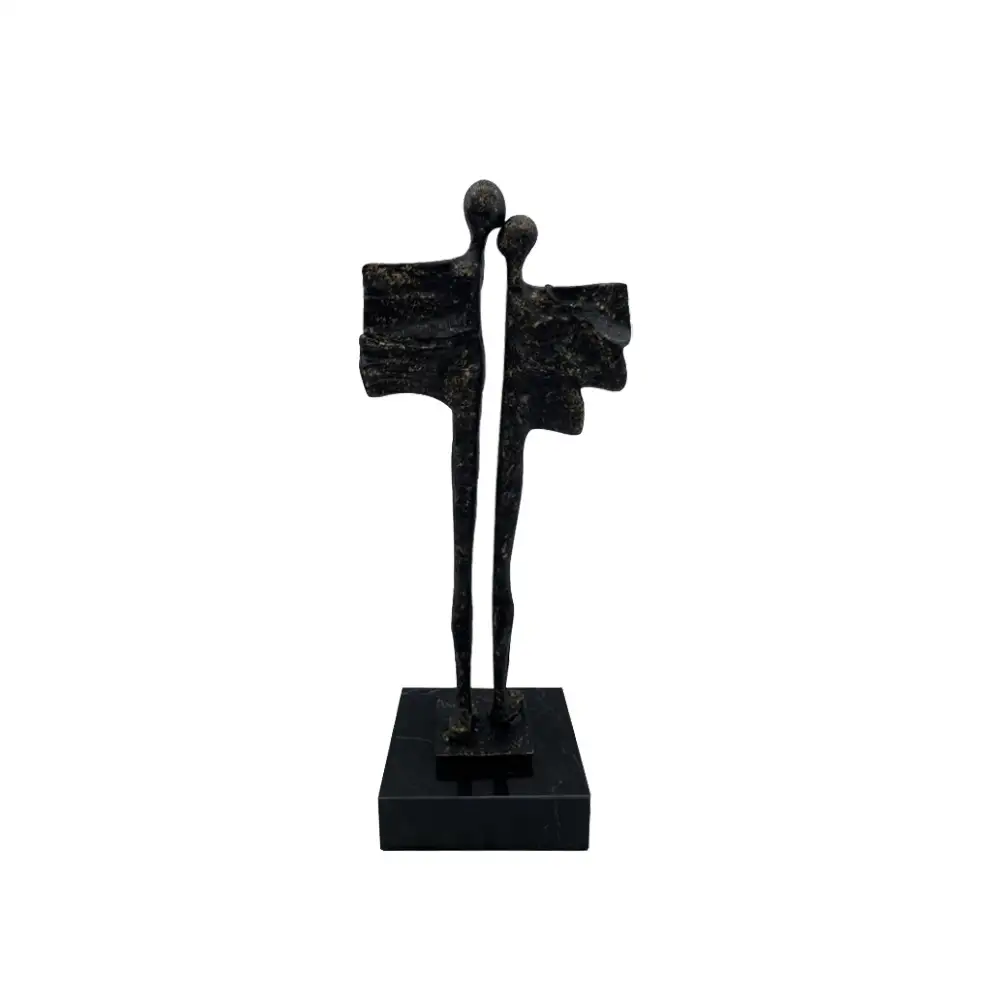 LIBERTA EROS ΔΙΑΚΟΣΜΗΤΙΚΗ ΦΙΓΟΥΡΑ 15x12x37cm POLYRESIN ΜΑΥΡΟ