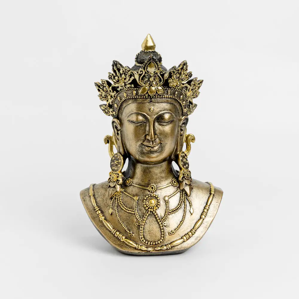 LIBERTA GODDESS ΔΙΑΚΟΣΜΗΤΙΚΗ ΦΙΓΟΥΡΑ 20x12x30cm POLYRESIN ΧΡΥΣΟ