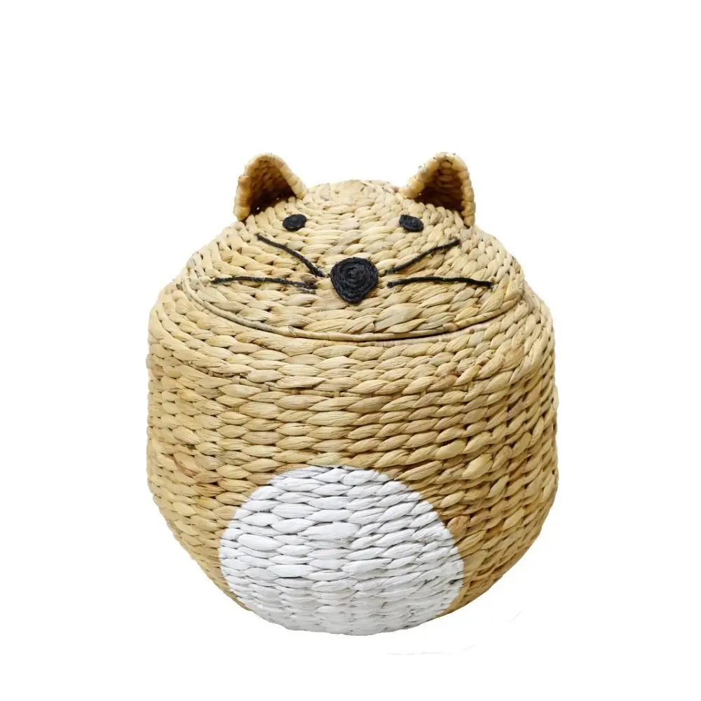 LIBERTA TIGRO ΚΑΛΑΘΙ ΜΕ ΚΑΠΑΚΙ 36x36x56cm ΥΑΚΙΝΘΟΣ ΦΥΣΙΚΟ ΛΕΥΚΟ ΣΙΔΕΡΟ