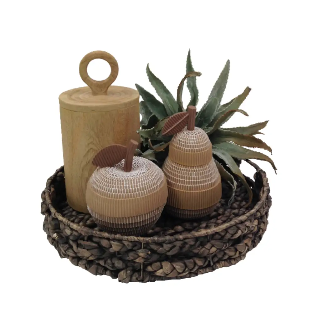 LIBERTA SALV ΔΙΣΚΟΣ 50x50x8cm ΥΑΚΙΝΘΟΣ ΦΥΣΙΚΟ ΜΑΥΡΟ ΣΙΔΕΡΟ