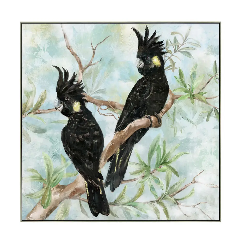 LIBERTA ATERRIMUS ΠΙΝΑΚΑΣ ΔΙΑΚΟΣΜΗΣΗΣ 83x83x5cm ΚΑΜΒΑΣ ΠΟΛΥΧΡΩΜΟ ΞΥΛΟ ΑΣΗΜΙ