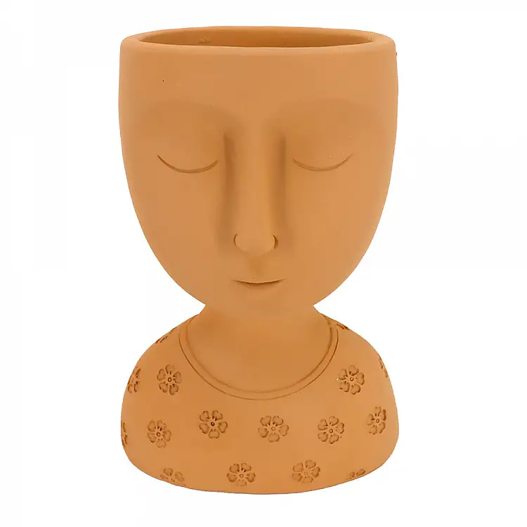 LIBERTA SKEPTICAL 2 ΚΑΣΠΩ 15x10x20cm POLYRESIN TERRACOTTA