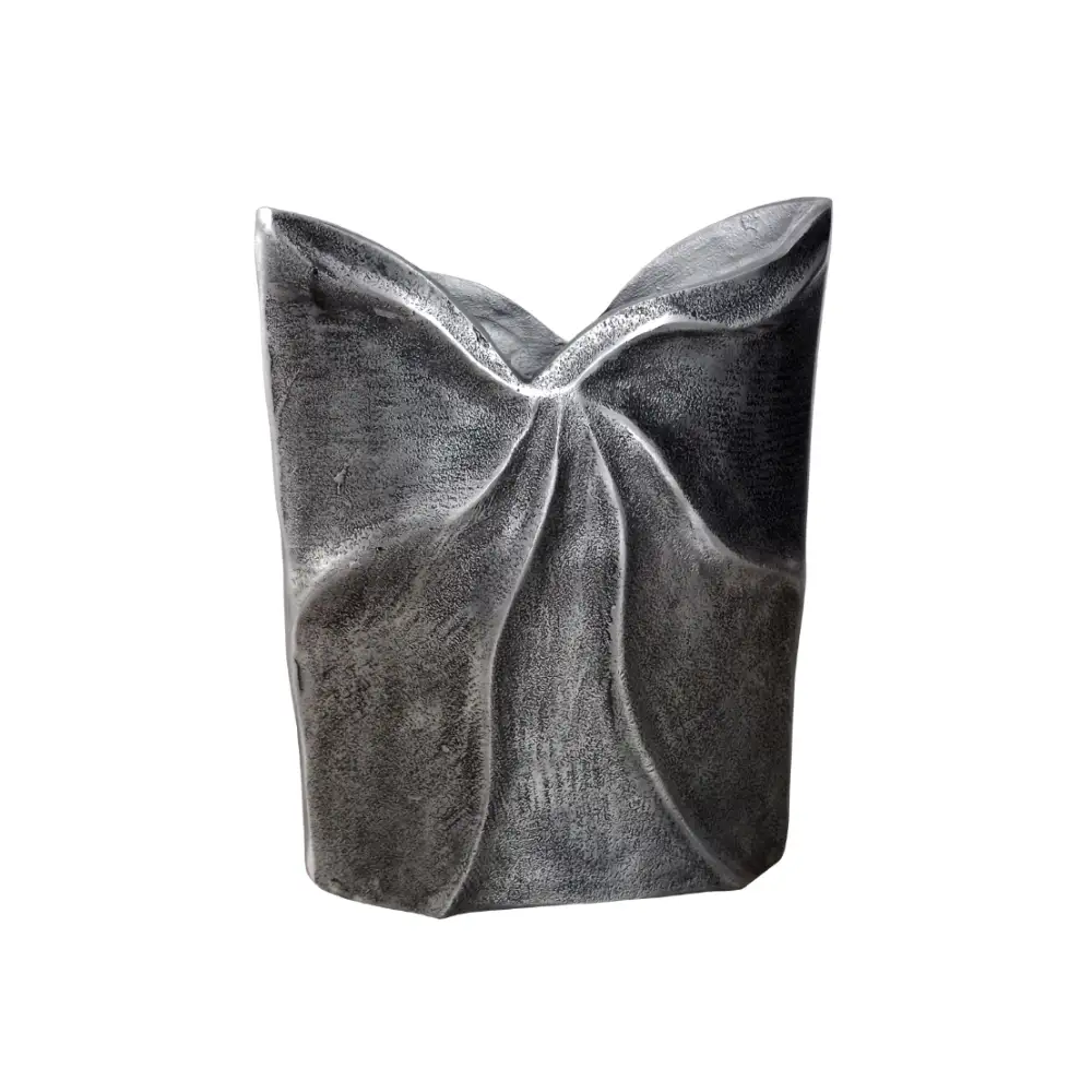 LIBERTA IWA 1 ΒΑΖΟ 23x8x30cm ΑΛΟΥΜΙΝΙΟ ΑΣΗΜΙ ΑΝΤΙΚΕ