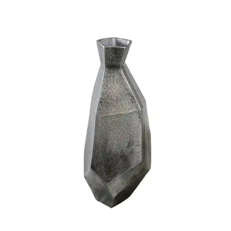 LIBERTA IWA 4 ΒΑΖΟ 17x17x25cm ΑΛΟΥΜΙΝΙΟ ΑΣΗΜΙ ΑΝΤΙΚΕ