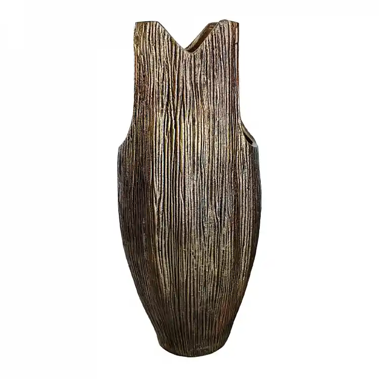 LIBERTA BAJAN ΒΑΖΟ 20x14x46cm ΑΛΟΥΜΙΝΙΟ ΧΡΥΣΟ ΑΝΤΙΚΕ