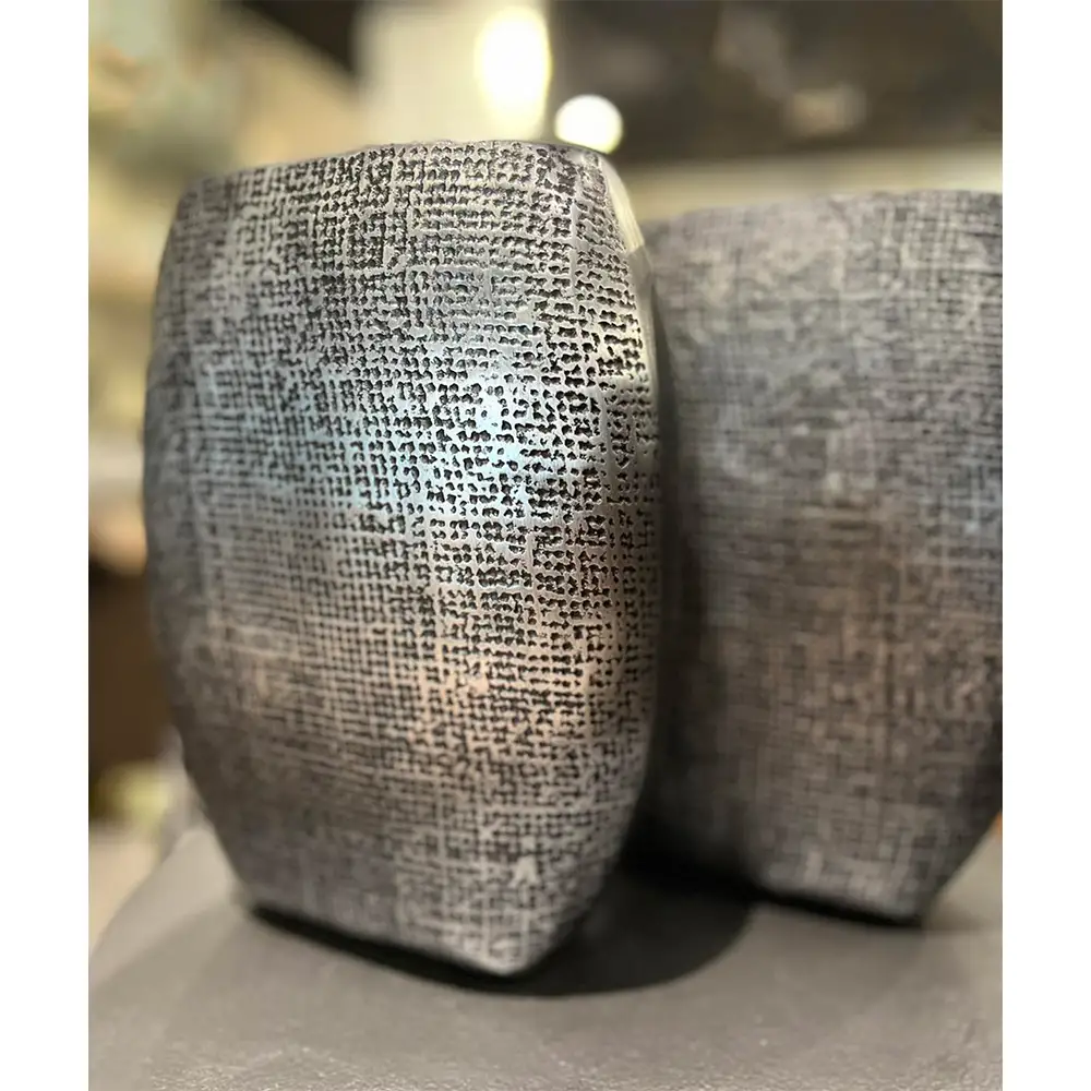 LIBERTA KALSU ΒΑΖΟ 19x10x24cm ΑΛΟΥΜΙΝΙΟ ΑΣΗΜΙ ΑΝΤΙΚΕ