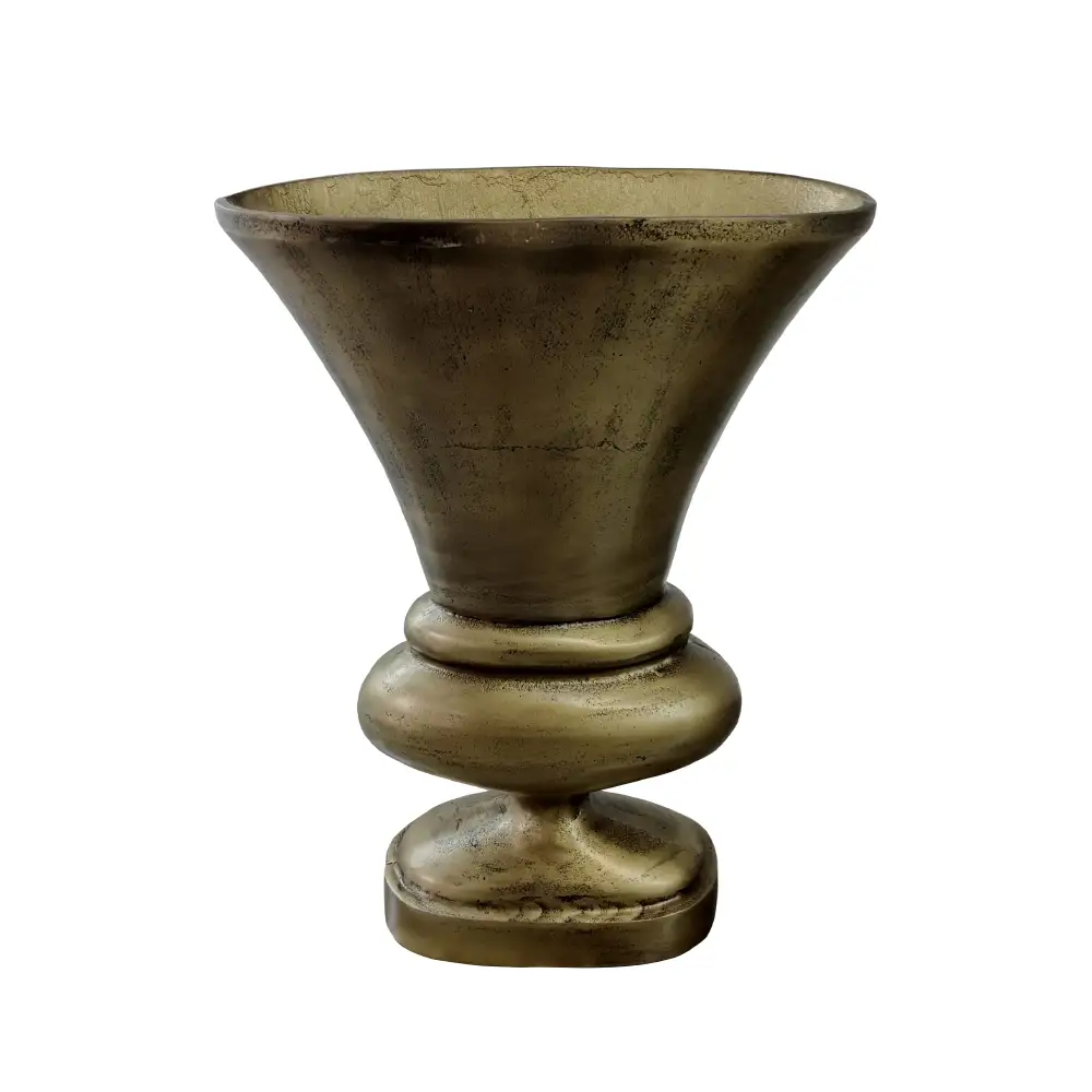 LIBERTA MUT ΒΑΖΟ 32x16x46cm ΑΛΟΥΜΙΝΙΟ ΧΡΥΣΟ ΑΝΤΙΚΕ