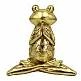 LIBERTA YOGA FROGIE ΔΙΑΚΟΣΜΗΤΙΚΟ ΒΑΤΡΑΧΟΣ 18x11x19cm POLYRESIN ΧΡΥΣΟ