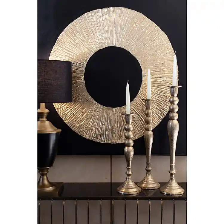 LIBERTA DAZZLE ΚΗΡΟΠΗΓΙΟ 15x15x46cm ΑΛΟΥΜΙΝΙΟ ΧΡΥΣΟ